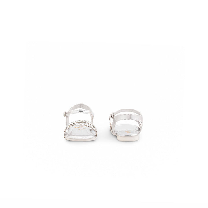 Silver Girls Fancy Sandal KD5845