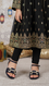 Girls Black Fancy Sandal KD5860