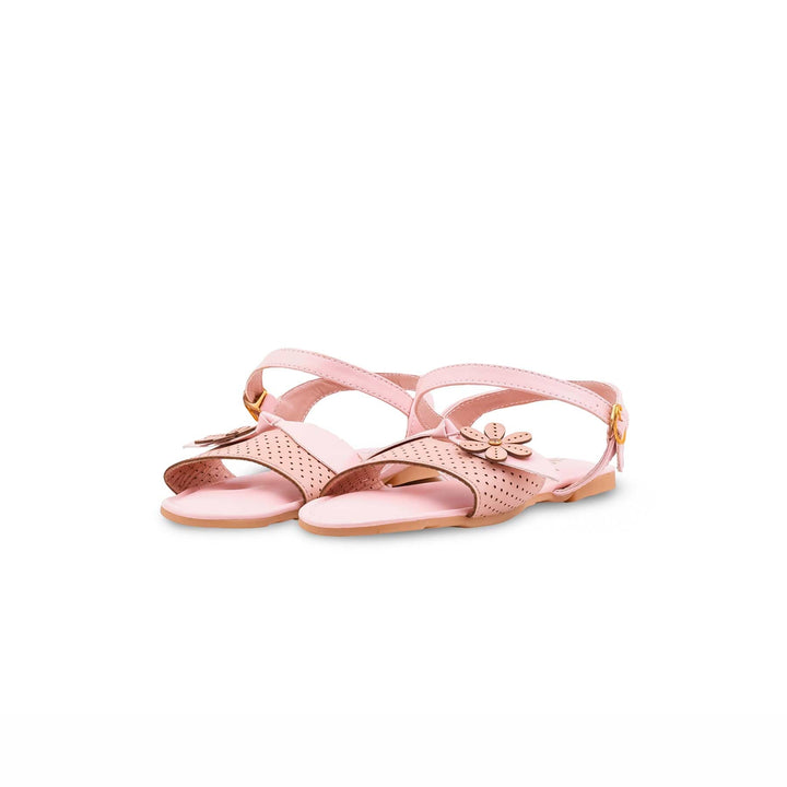 Girls Pink Formal Sandal KD5867