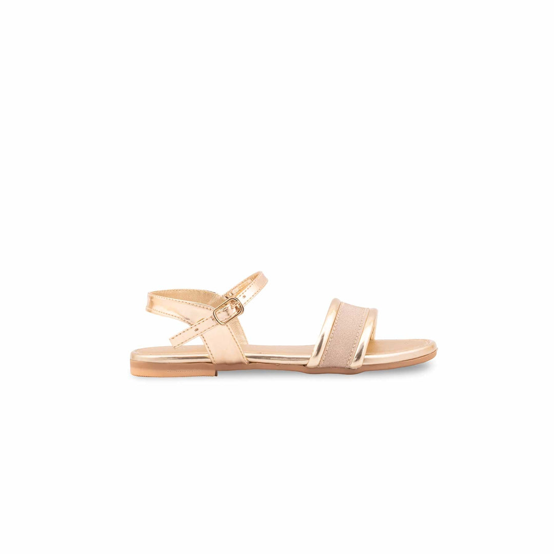 Girls Golden Fancy Sandal KD5879