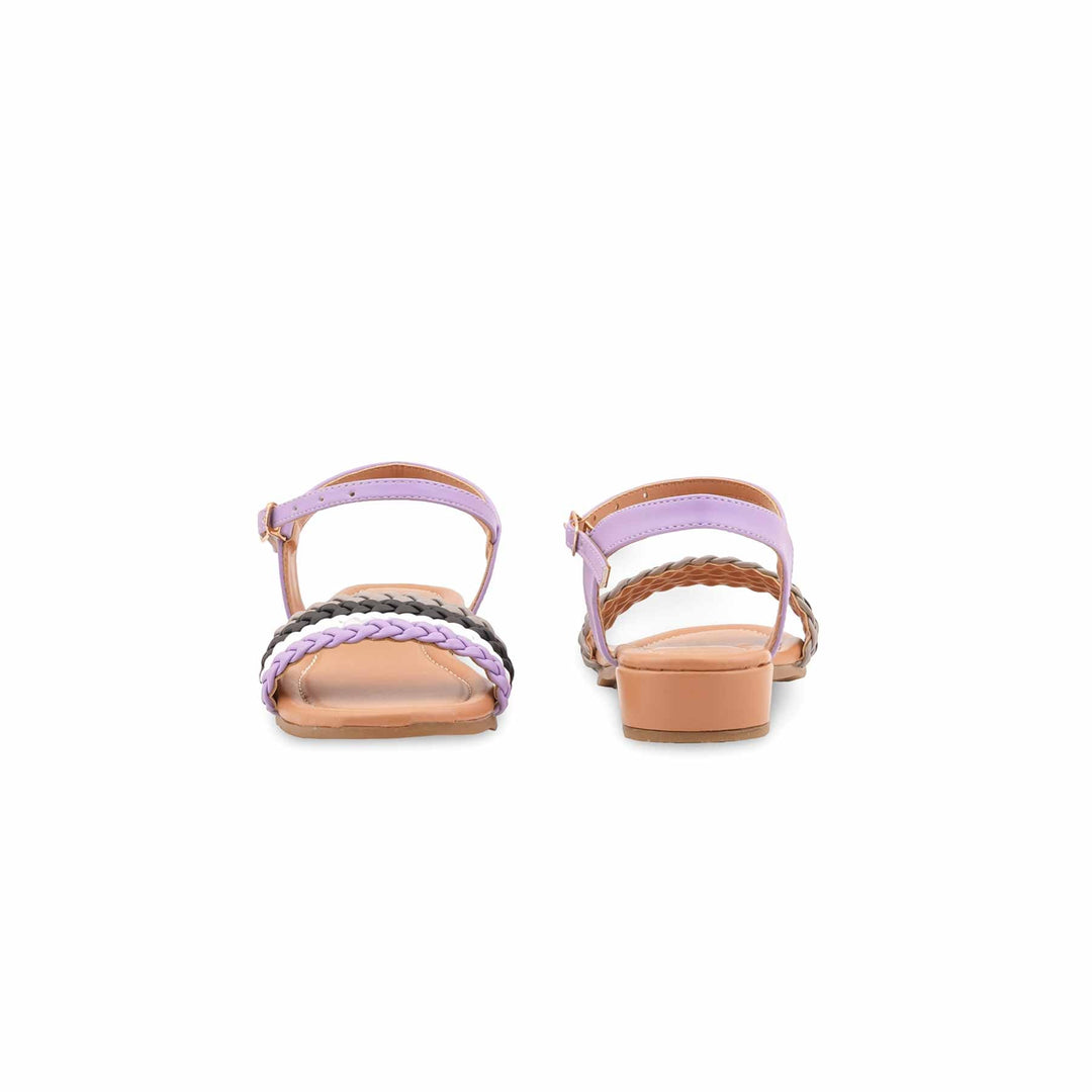 Girls Lilac Formal Sandal KD5896