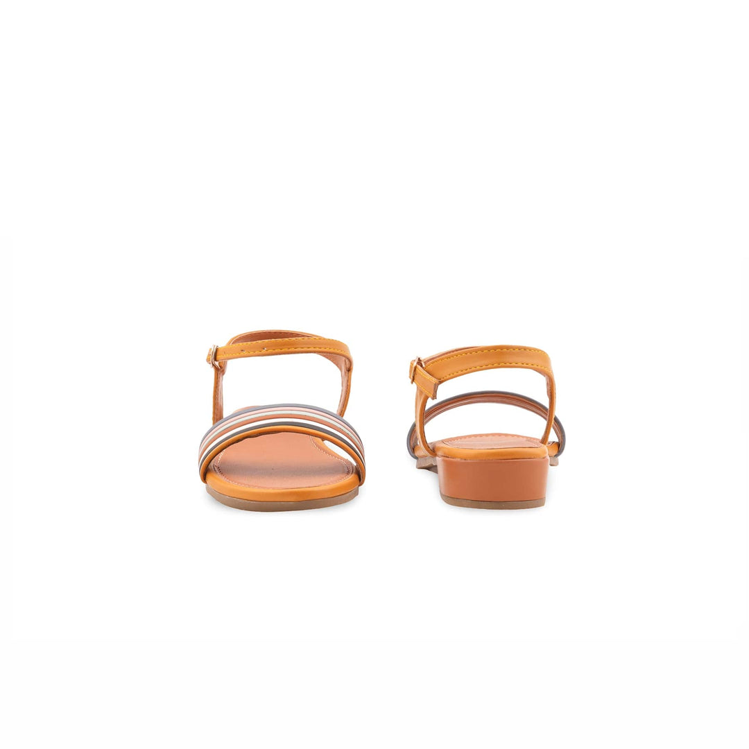 Girls Yellow Casual Sandal KD5897