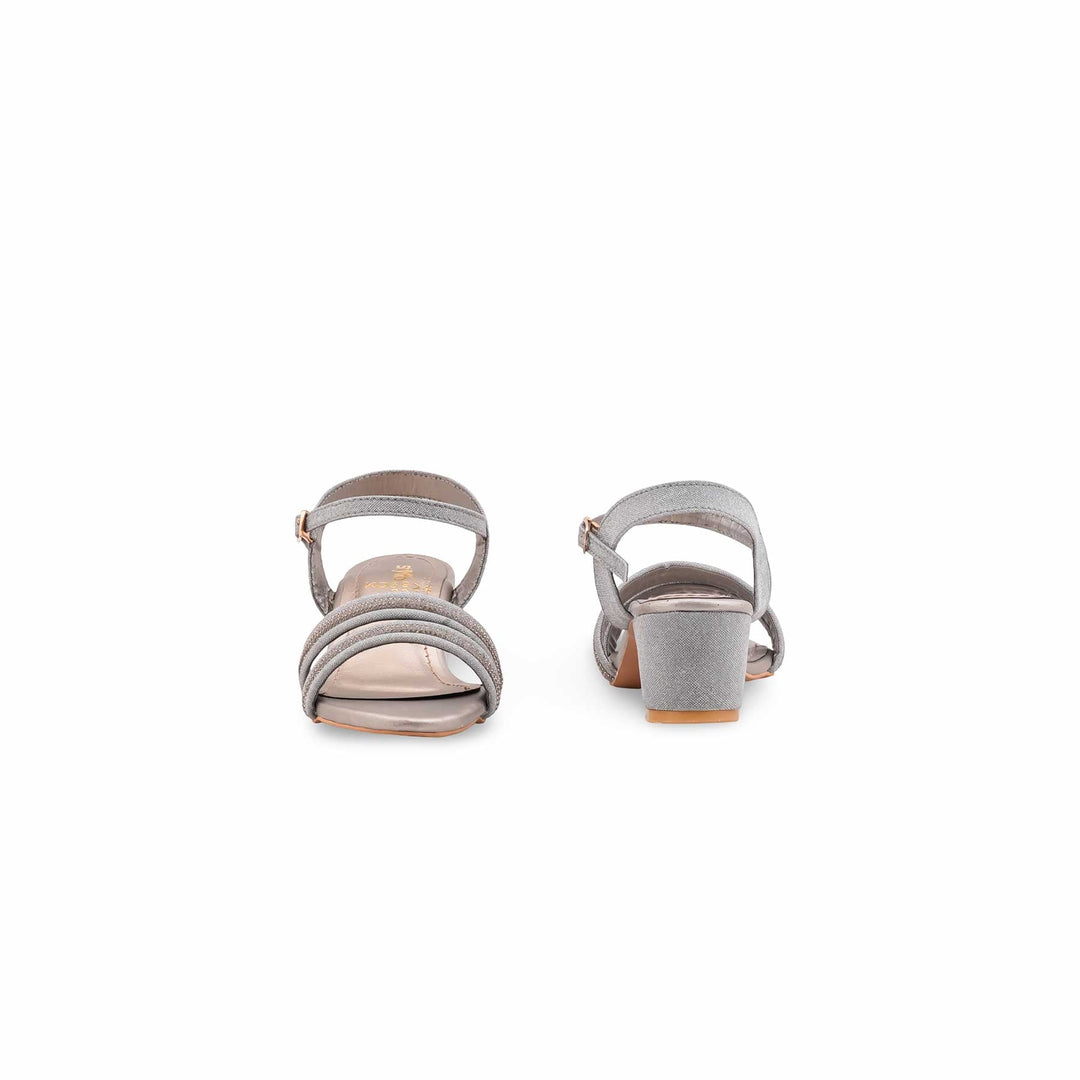 Girls Grey Fancy Sandal KD5928