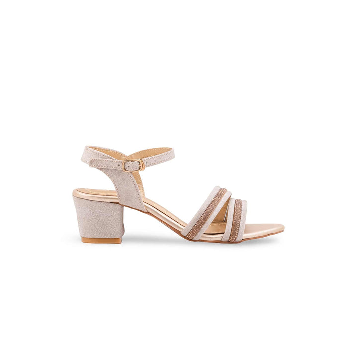 Girls Golden Fancy Sandal KD5928
