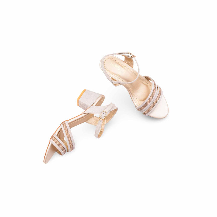 Girls Golden Fancy Sandal KD5928