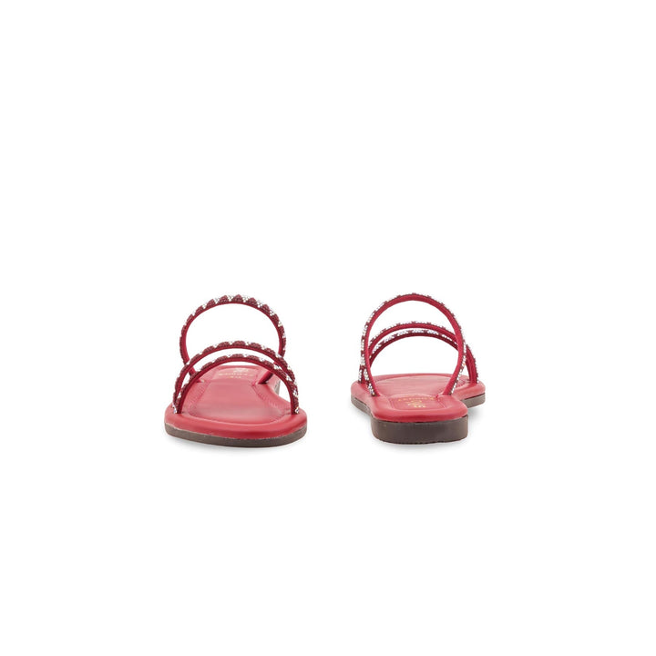 Girls Red Fancy Slipper KD5947