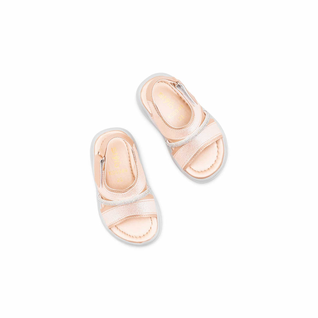 Girls Golden Fancy Sandal KD5949