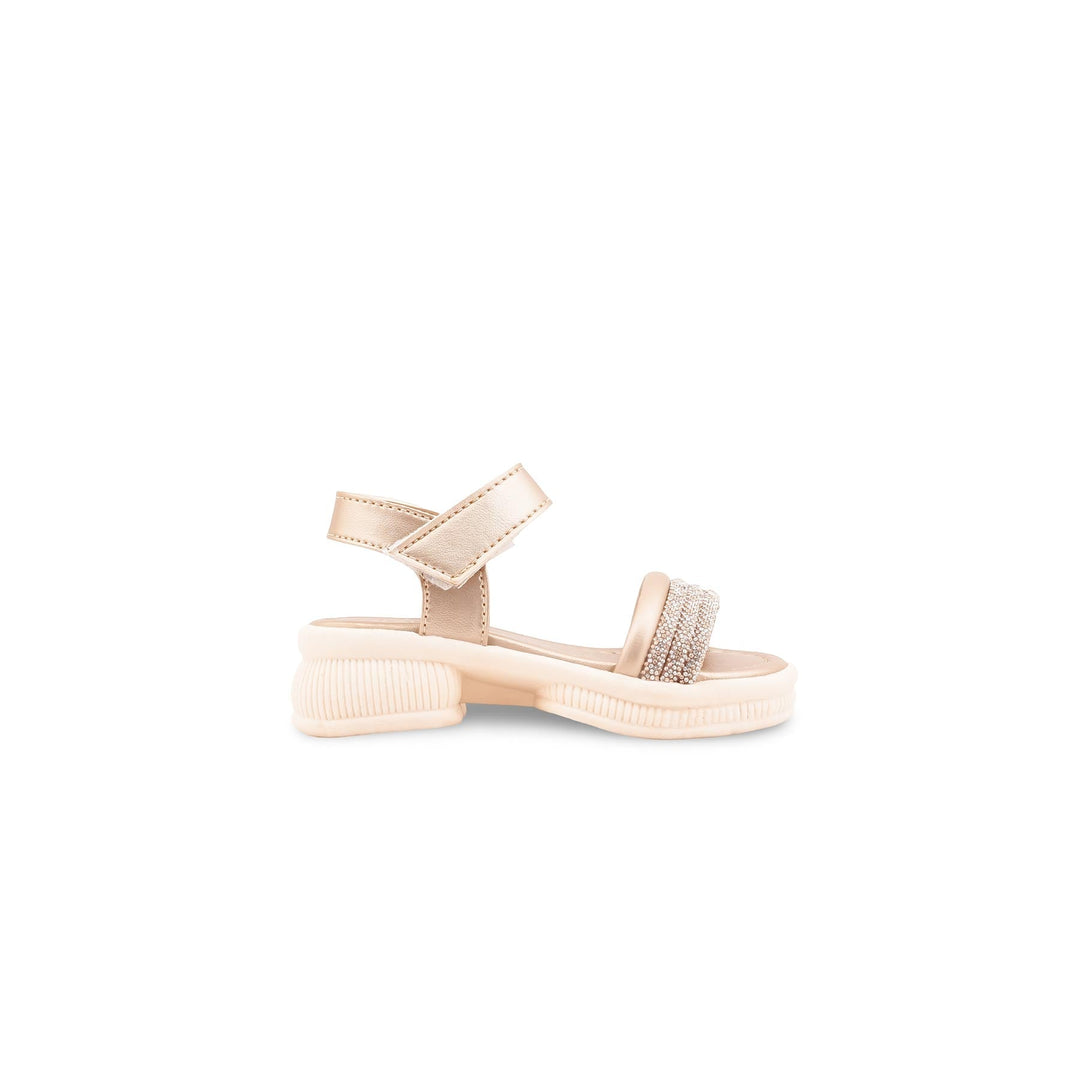 Girls Golden Fancy Sandal KD5961