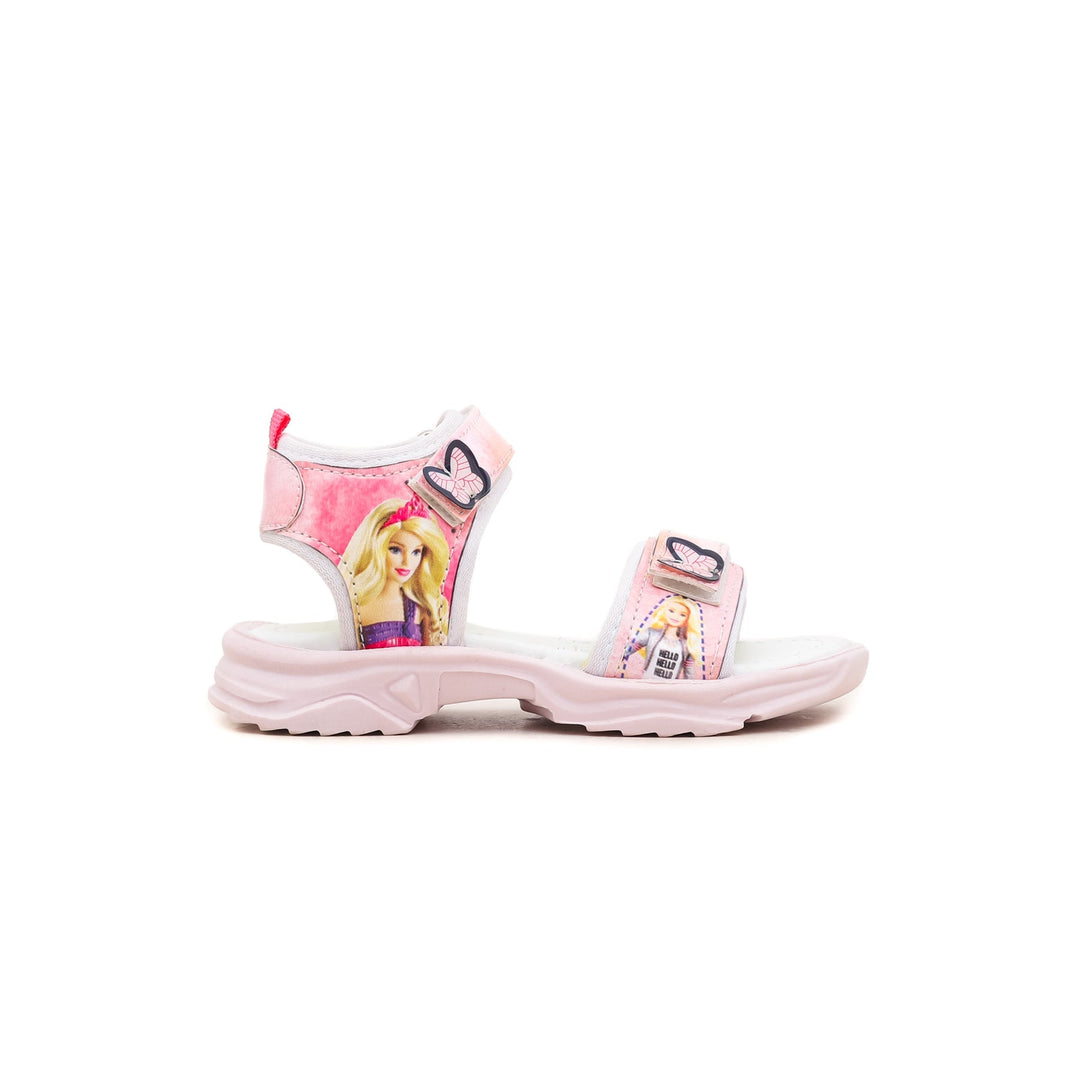 Girls Pink Casual Sandal KD7631