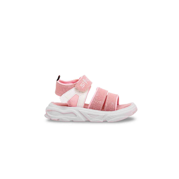 صندل بناتي وردي كاجوال KD7844