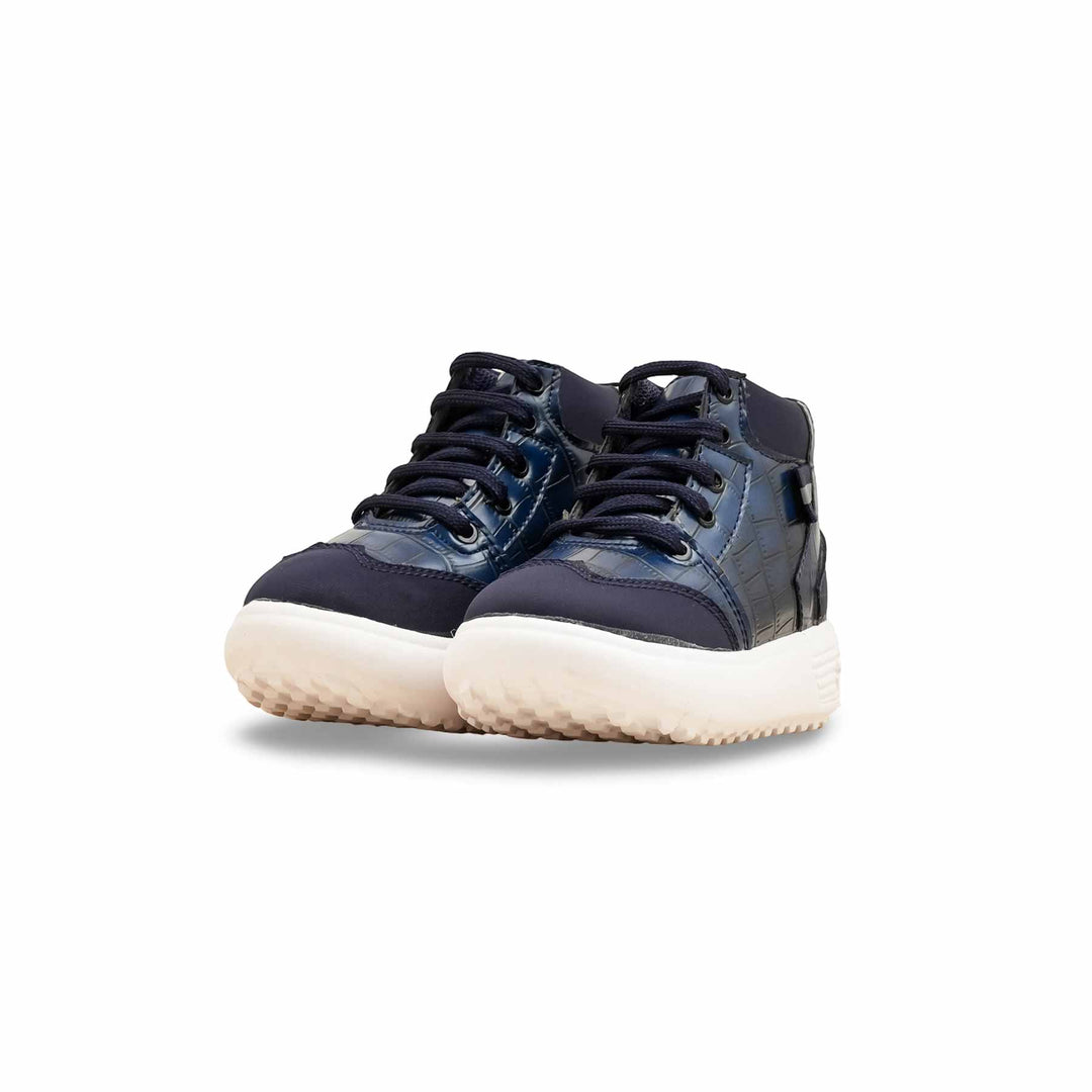 Boys Navy Formal Long Shoes KD8081