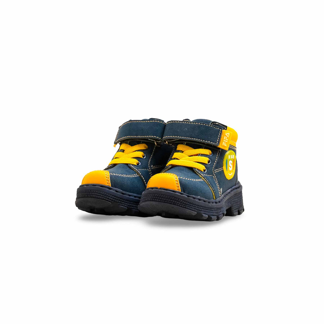 Boys Navy Formal Long Shoes KD8084