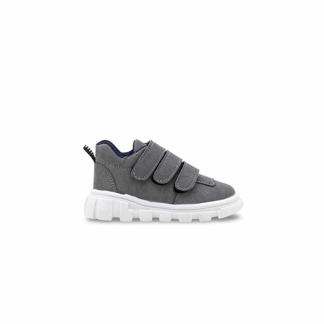 Boys Grey Casual Jogger KD8087