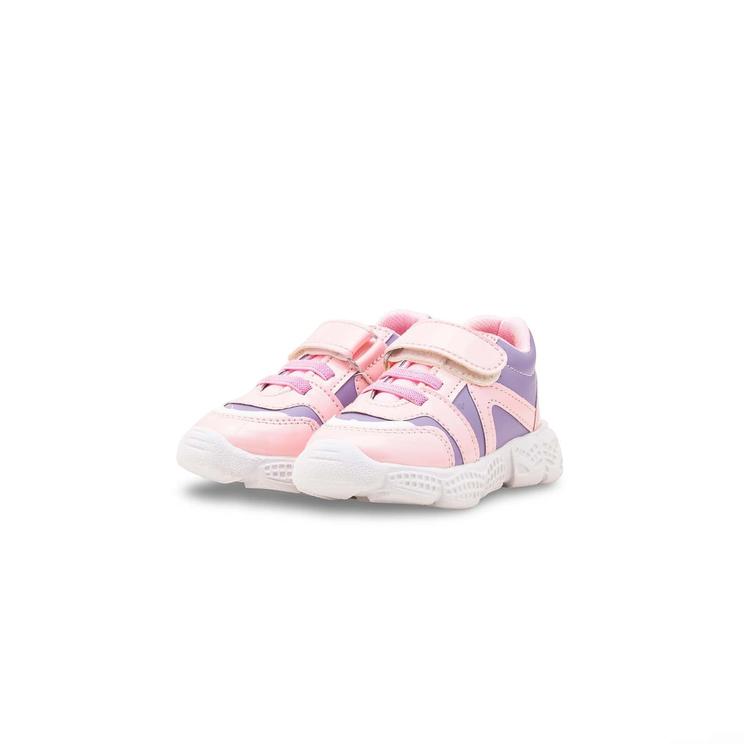 Girls Purple Casual Jogger KD8089