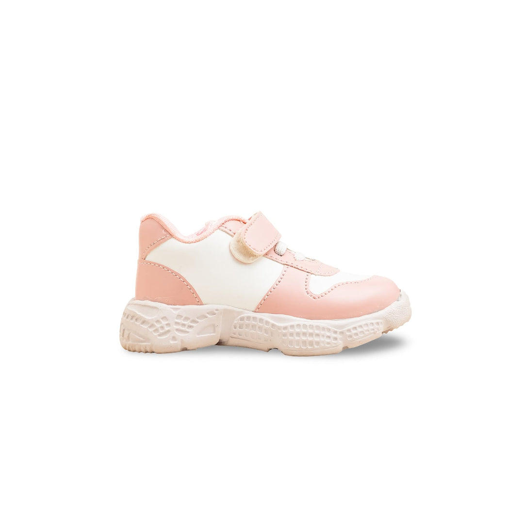 Girls Pink Casual Jogger KD8094
