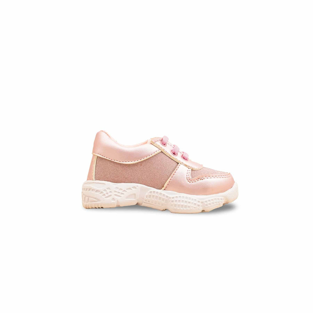 Girls Pink Casual Jogger KD8105