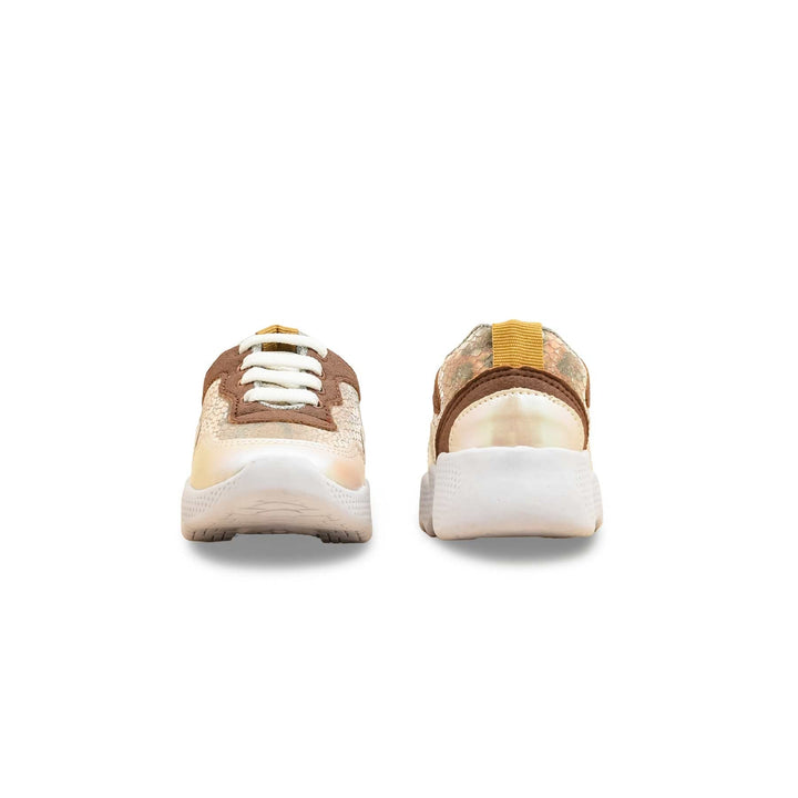 Girls Golden Casual Jogger KD8106