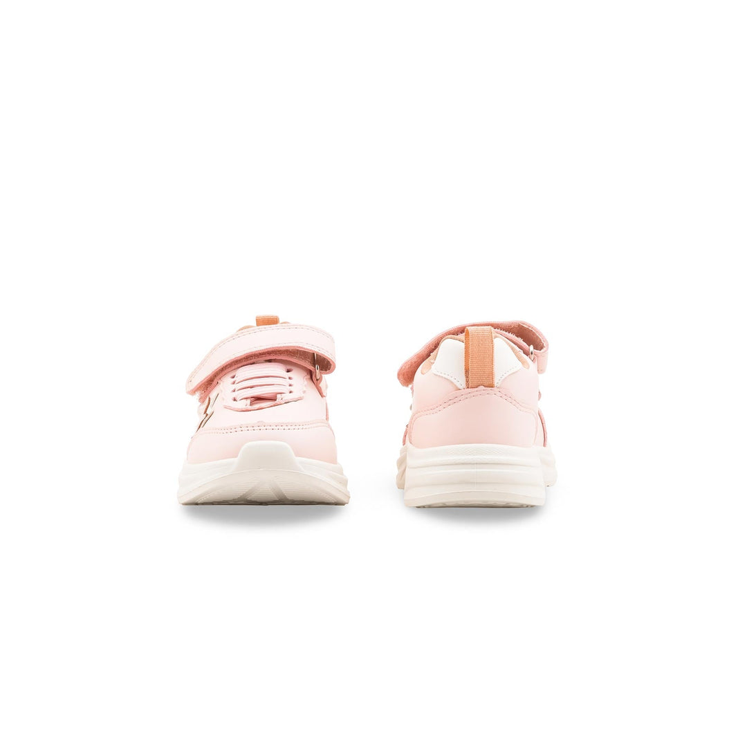 Girls Pink Casual Jogger KD8126