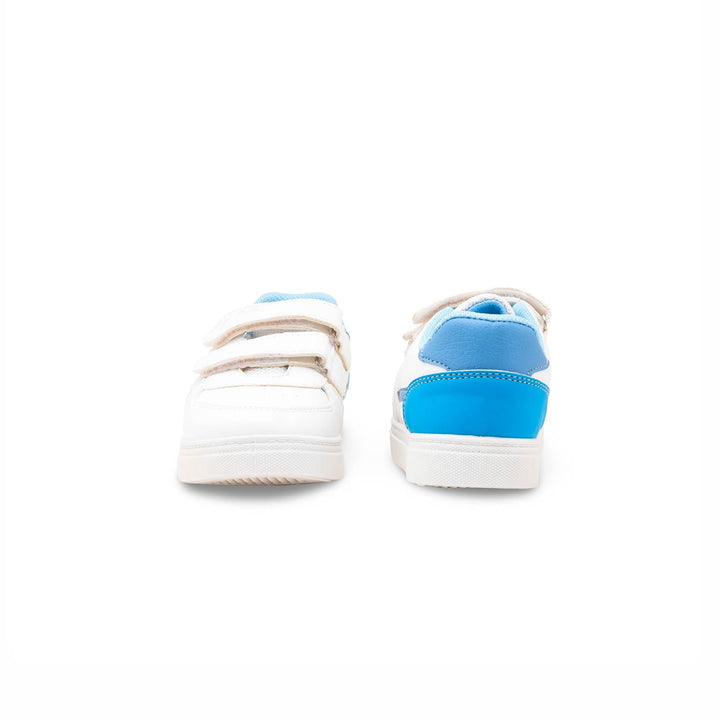 Boys White Casual Jogger KD8144