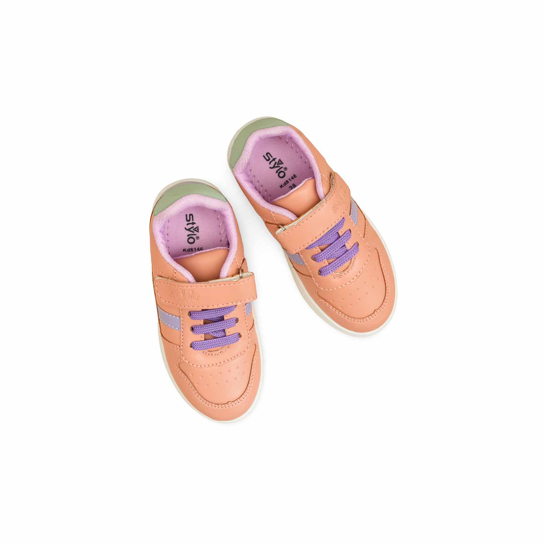 Girls Pink Casual Jogger KD8146