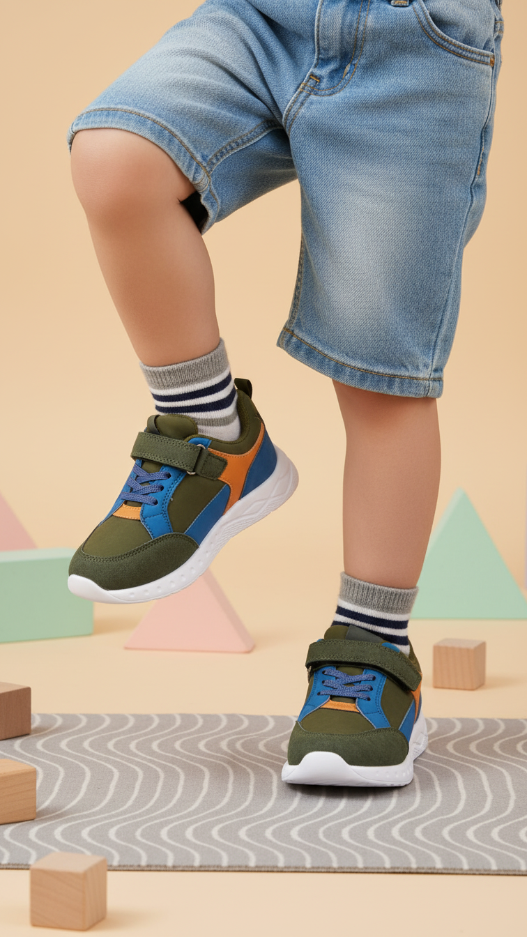Boys Green Casual Jogger KD8155