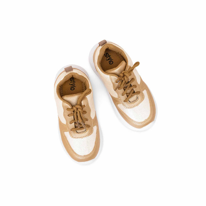 Girls Golden Casual Jogger KD8156