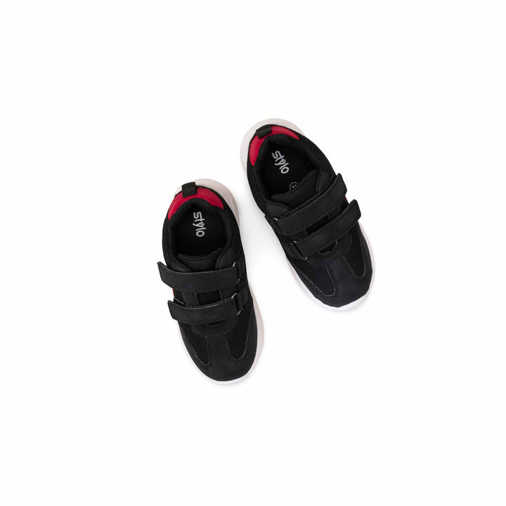 Boys Black Casual Jogger KD8165