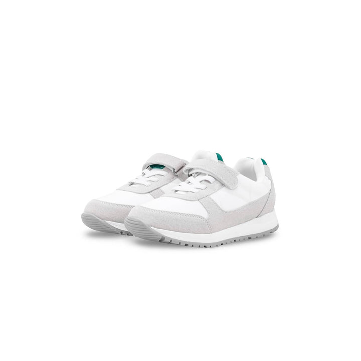 Boys White Casual Jogger KD8167