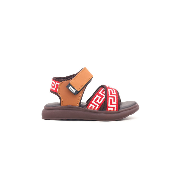 Boys Brown Casual Sandal KD9264