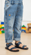 Boys Navy Formal Sandal KD9475