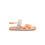 Girls Peach Formal Sandal KD9643