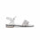 Girls Silver Fancy Sandal KD9757