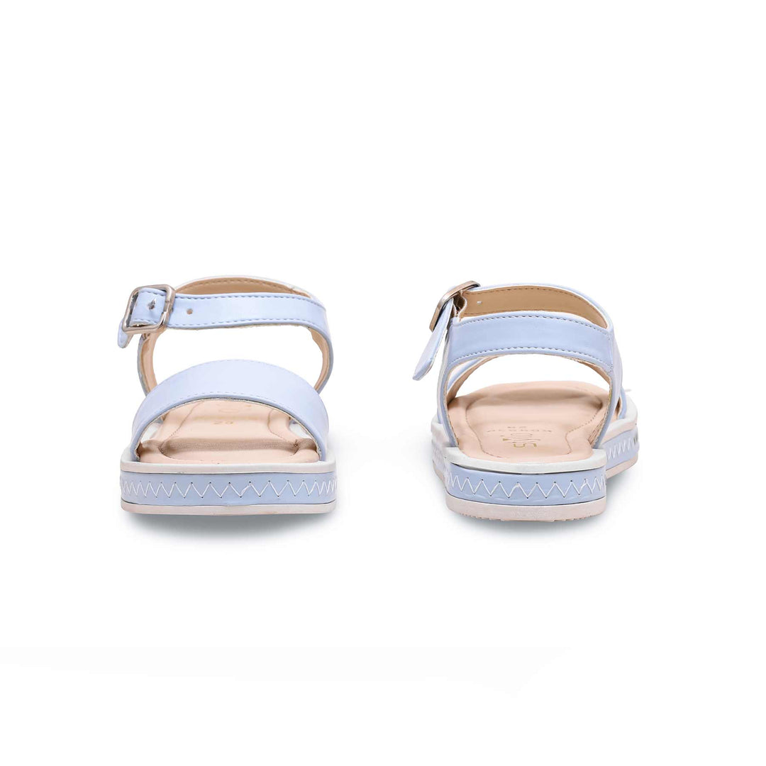 Girls Sky Blue Formal Sandal KD9836