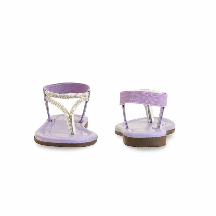 Girls Purple Casual Sandal KD9874