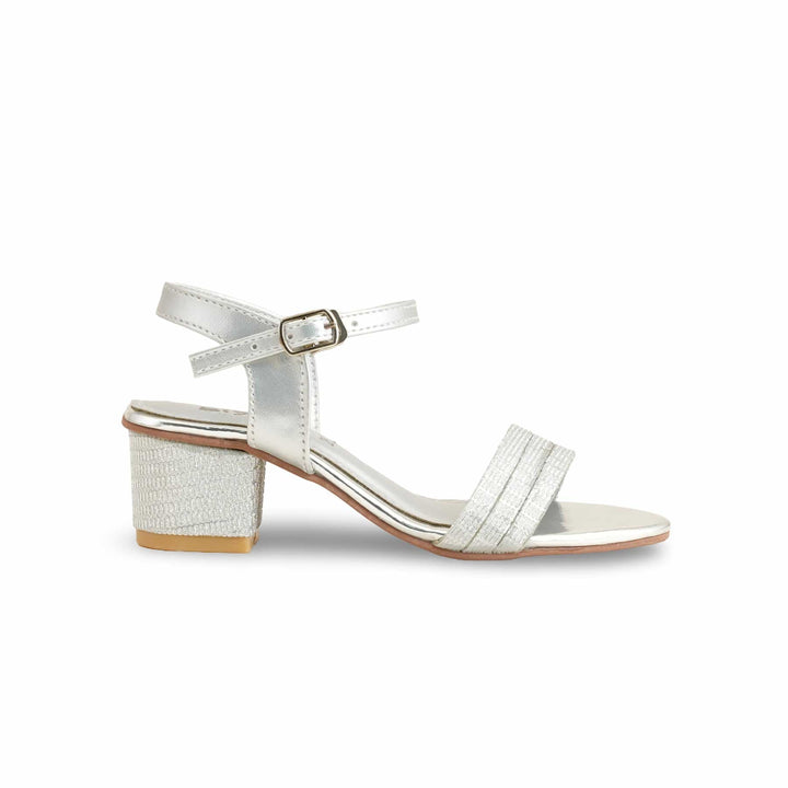 Girls Silver Formal Sandal KD9887
