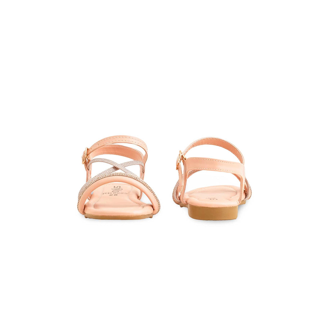 Girls Pink Formal Sandal KD9889