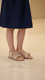Girls Pink Fancy Sandal KD9899