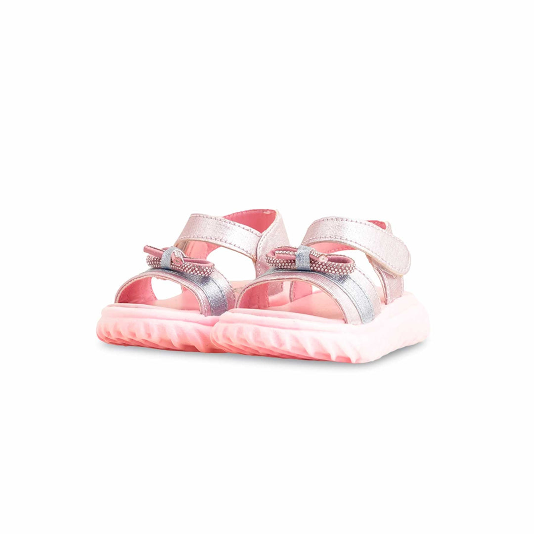 Girls Pink Casual Sandal KD9904