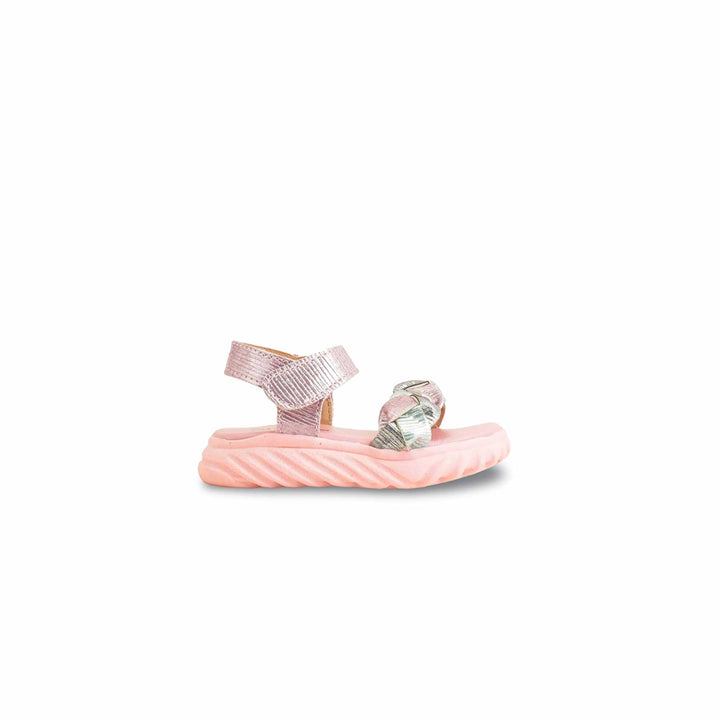 Girls Pink Casual Sandal KD9905