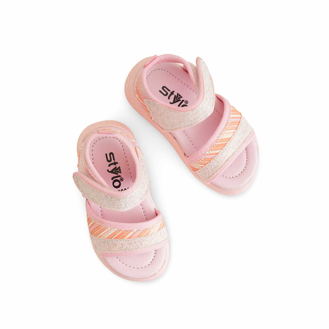 Girls Pink Formal Sandal KD9906