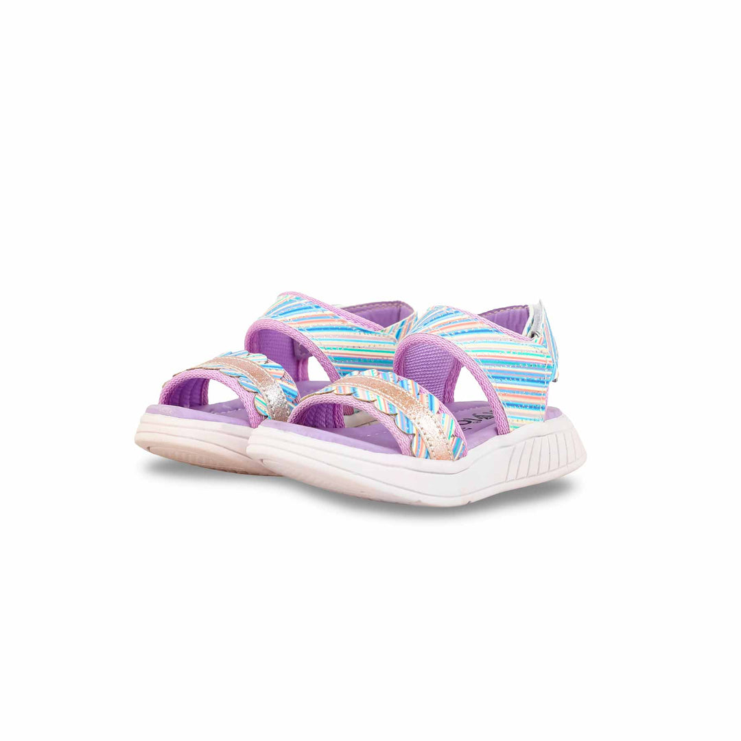 Girls Purple Casual Sandal KD9907