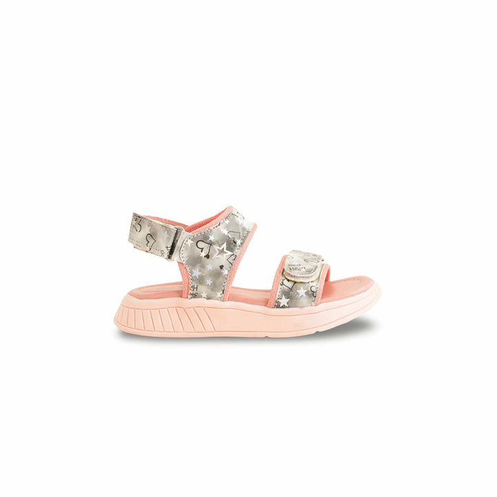 Girls Pink Casual Sandal KD9908