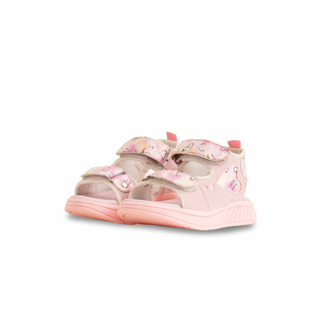 Girls Pink Casual Sandal KD9912