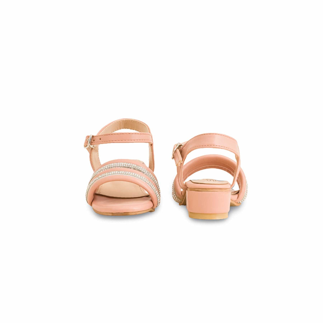 Girls Pink Formal Sandal KD9927