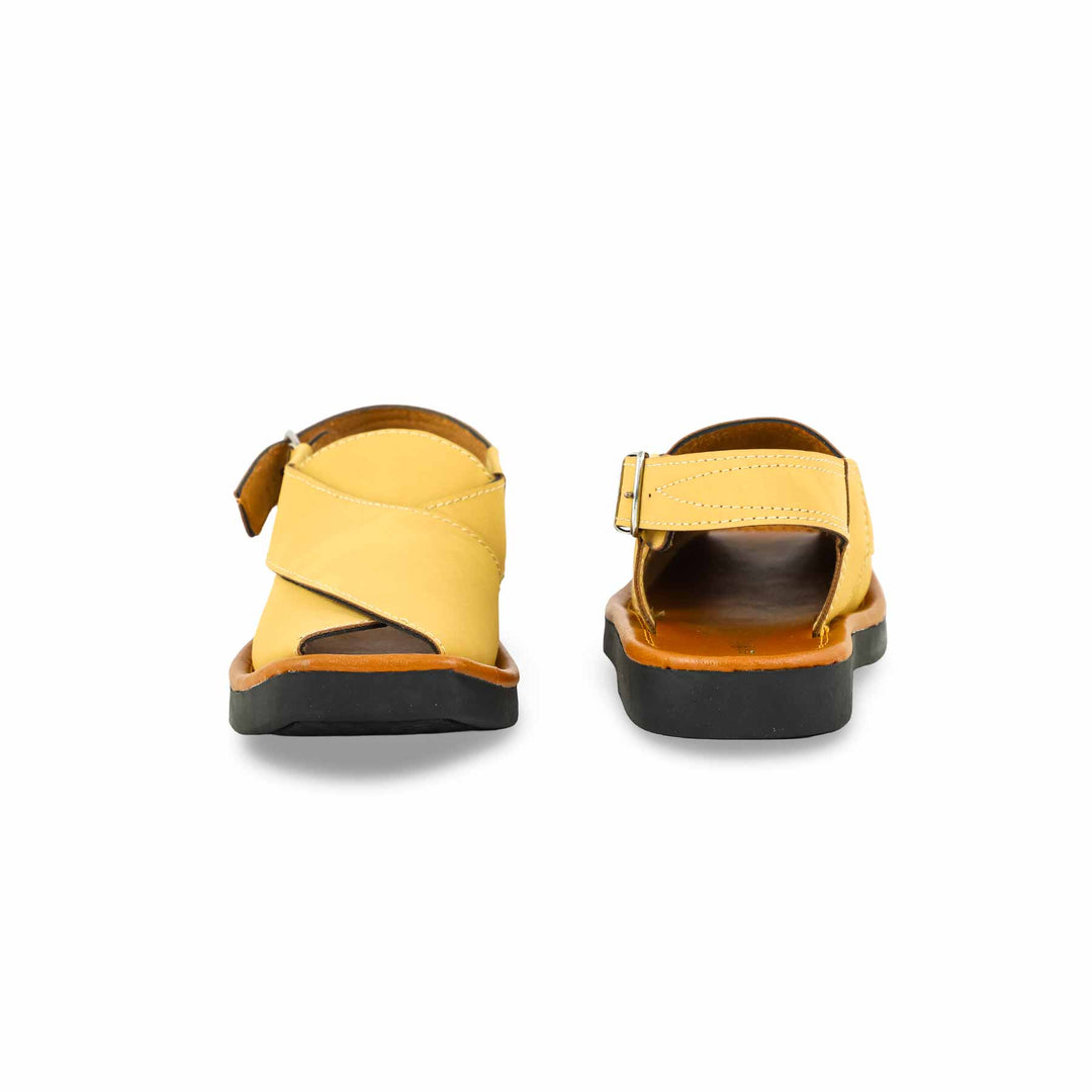 Boys Mustard Peshawari Chappal KD9938