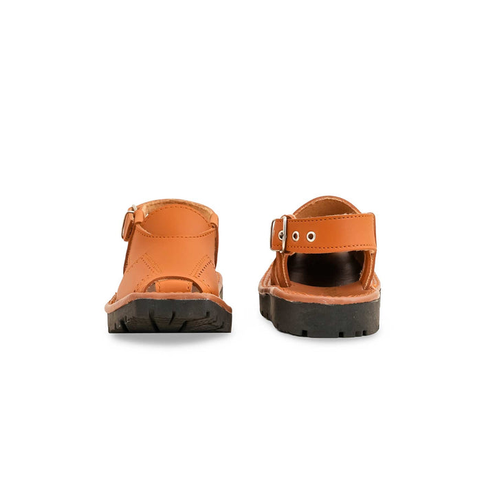 Boys Mustard Peshawari Chappal KD9946