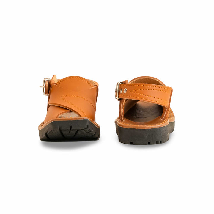 Boys Mustard Peshawari Chappal KD9947
