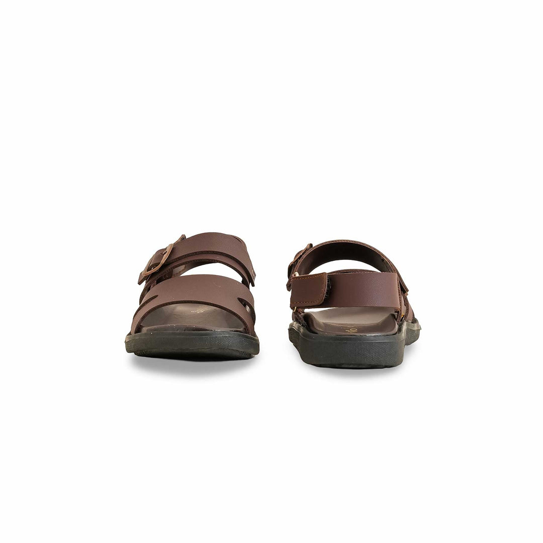 Boys Brown Formal Sandal KD9957
