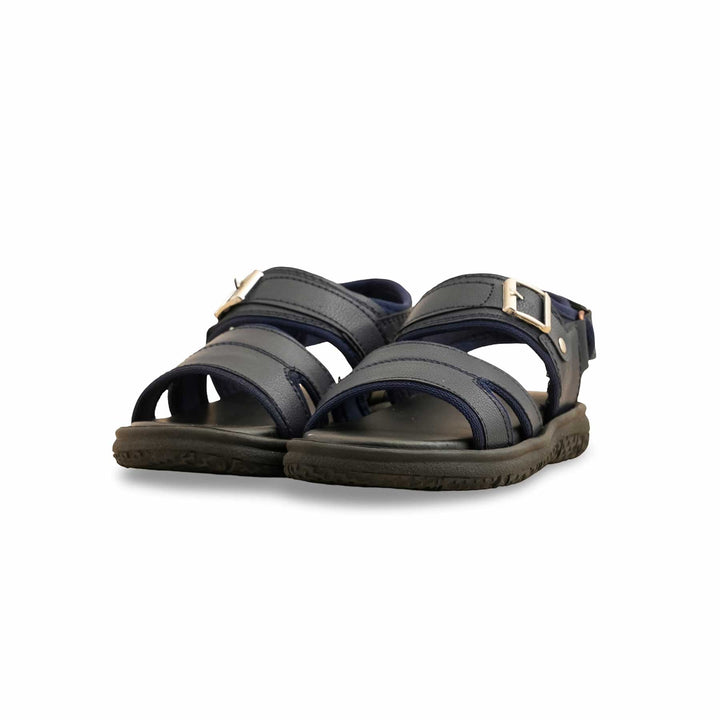 Boys Navy Formal Sandal KD9960