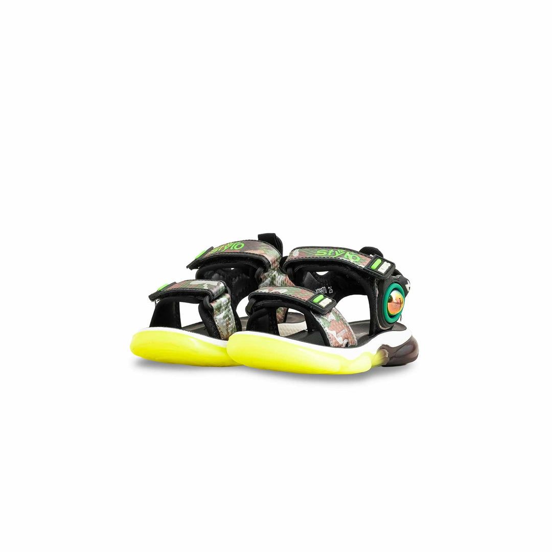 Boys Grey Casual Sandal KD9970